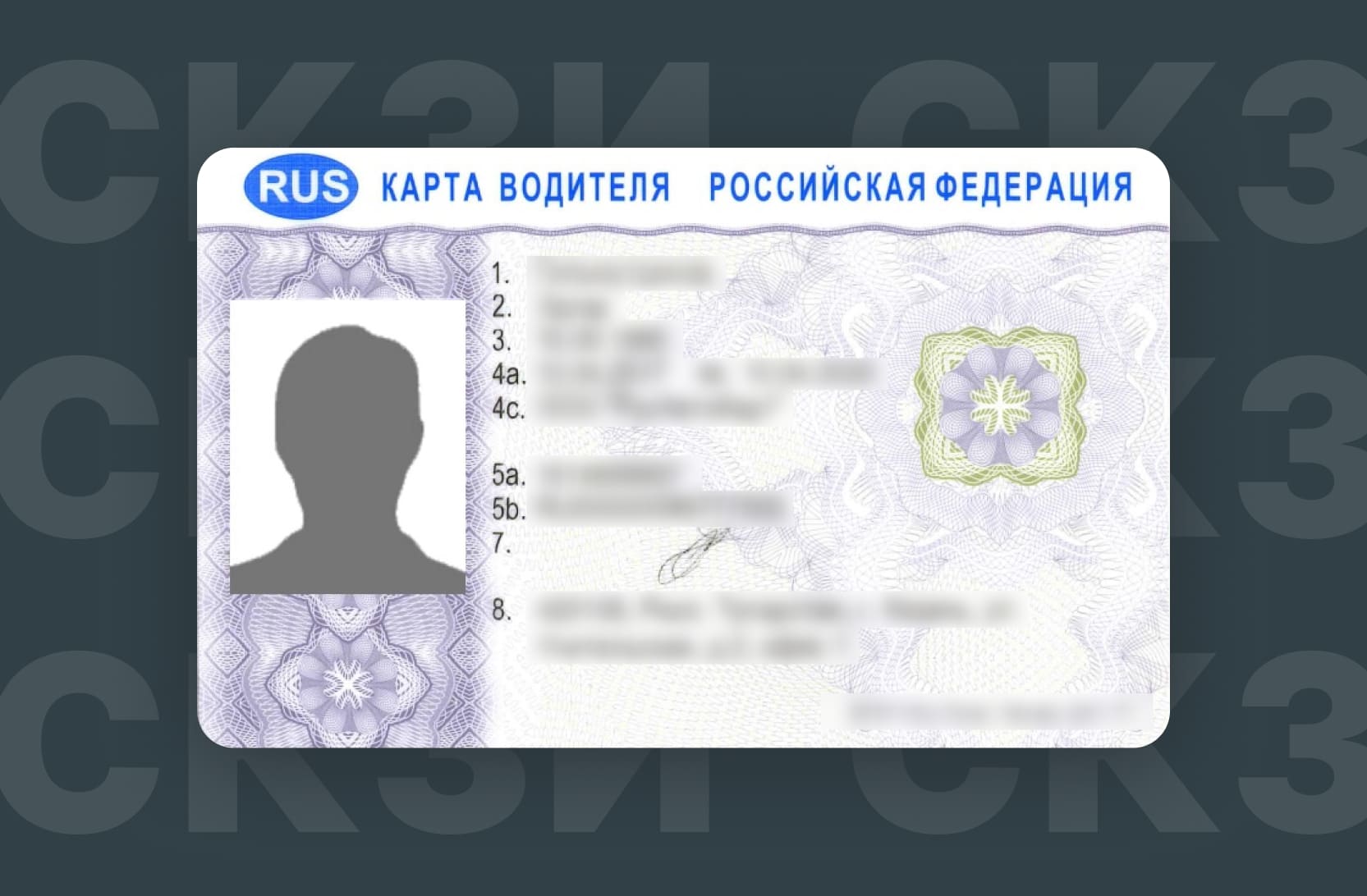 Карта водителя СКЗИ